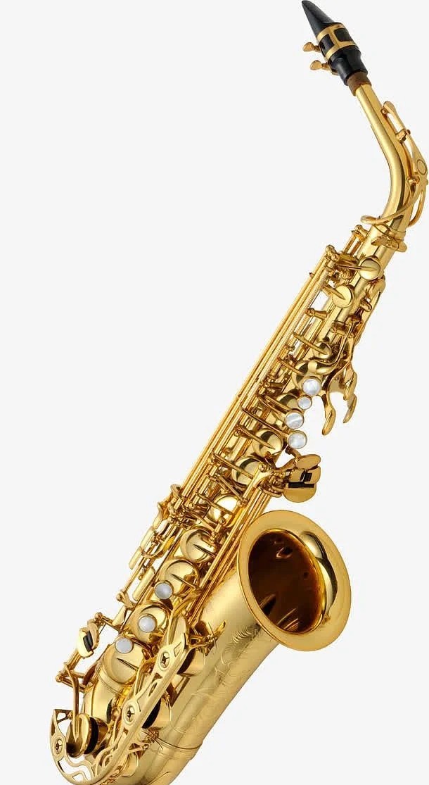 Débutant s'entraînant au saxophone avec méthode et régularité