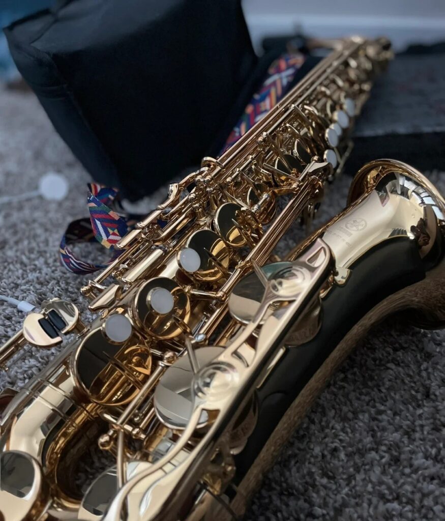 Détail de la finition Yamaha YAS-280 - mécanique précise pour montée en gamme YAS-480